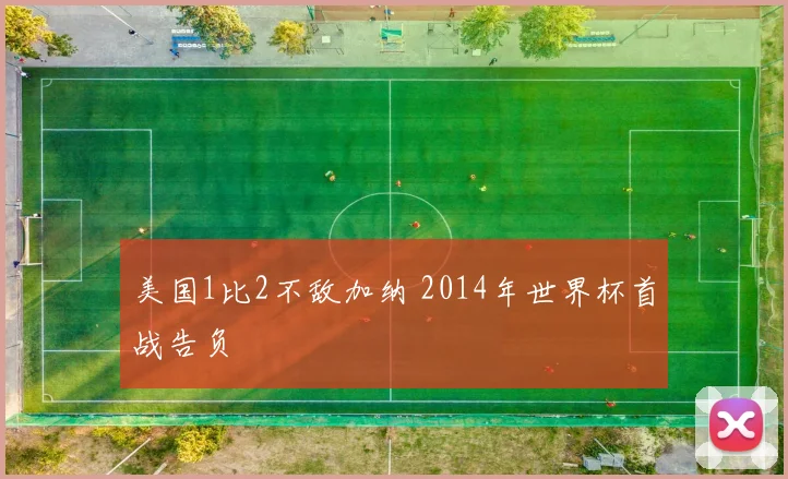 美国1比2不敌加纳 2014年世界杯首战告负